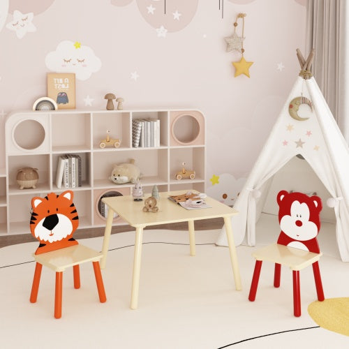 solid wood children's table and chair setsolid wood children's table and chair setsolid wood children's table and chair set